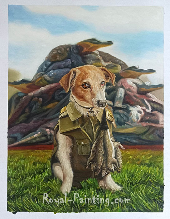 Customized Oil Painting For Pet